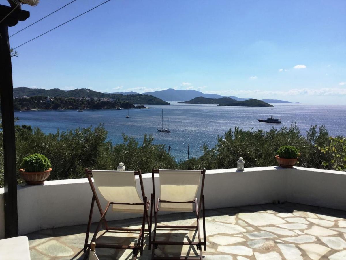 Golden View Villa Skiathos Chora Extérieur photo
